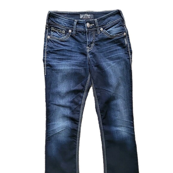 Silver Jeans Suki Mid Slim Boot Women’s W25/L31 - Picture 5 of 16